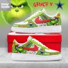 Cleveland Browns Merry Grinchmas Air Force 1 Shoes