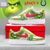 Indianapolis Colts Merry Grinchmas Air Force 1 Shoes