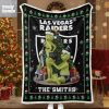 Kansas City Chiefs Funny Grinch Kiss Ass Christmas Blanket Quilt