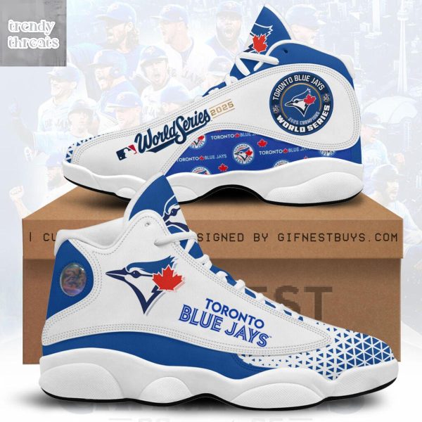 Toronto Blue Jays World Series 2025 Air Jordan 13 Shoes