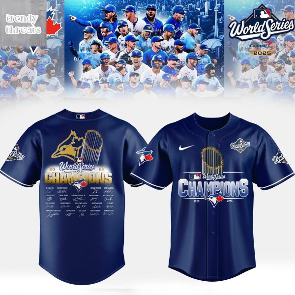 Toronto Blue Jays World Series Champions 2025 Jersey