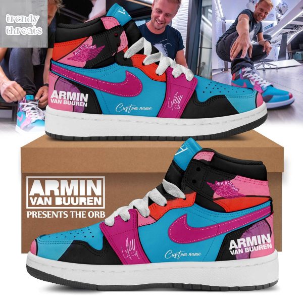 Armin van Buuren Show The ORB Air Jordan 1 Shoes