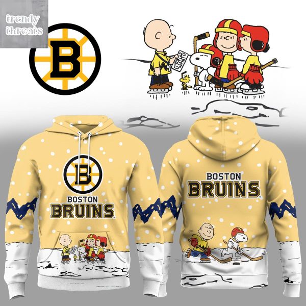 Boston Bruins x Snoopy Christmas Gift Hoodie