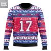 Buffalo Bills Josh Allen Happy Christmas Ugly Sweater