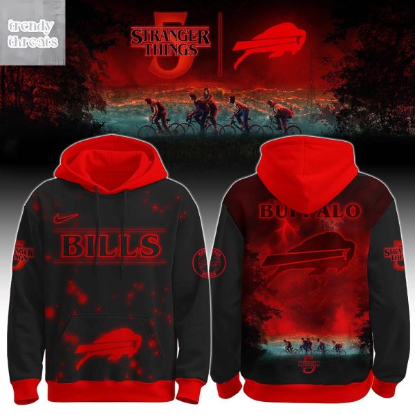 Buffalo Bills x Stranger Things 5 Hoodie Shirt