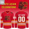 Caglary Flames South Asian Celebration Hockey Jersey