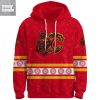 Caglary Flames South Asian Celebration Hoodie Shirt