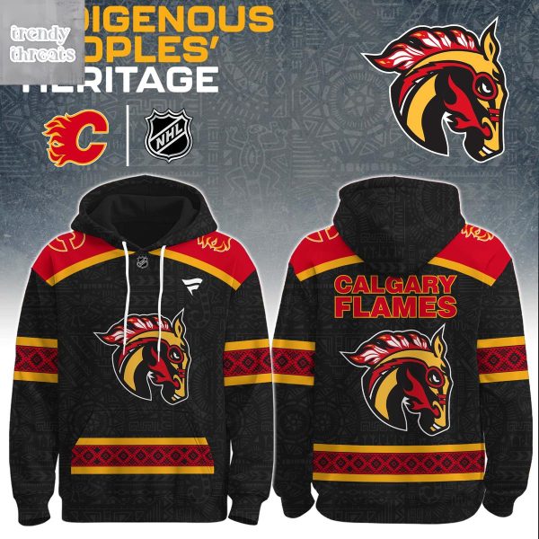 Calgary Flames Indigenous Peoples Heritage Hoodie Shirt