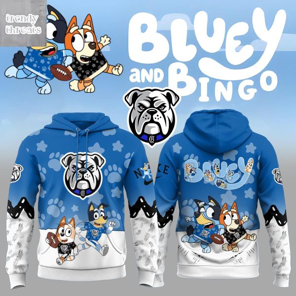 Canterbury-Bankstown Bulldogs x Bluey & Bingo Christmas 2025 Hoodie