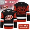 Boston Bruins Red Friday Hockey Jersey