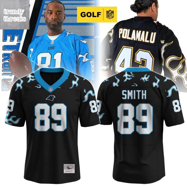 Carolina Panthers Steve Smith SR. #89 Flame Jersey