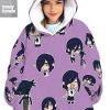 Chainsaw Man Fleece Blanket Hoodie