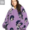 Chainsaw Man Fleece Blanket Hoodie