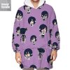 Chainsaw Man Fleece Blanket Hoodie