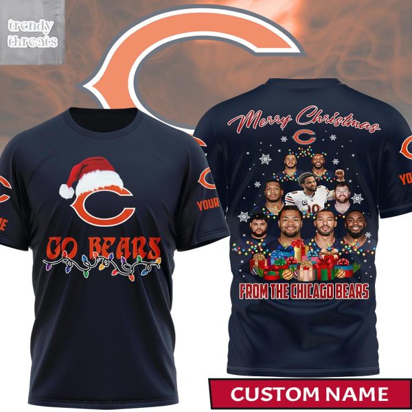 Chicago Bears For Christmas Go Bears Shirt