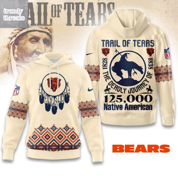 Chicago Bears Trail Of Tears Native American Hoodie Shirt