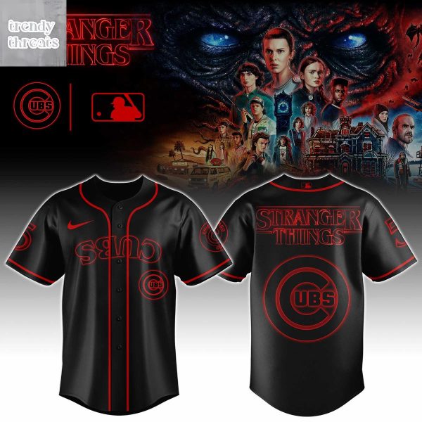 Chicago Cubs x Stranger Things 5 One Last Adventure Jersey