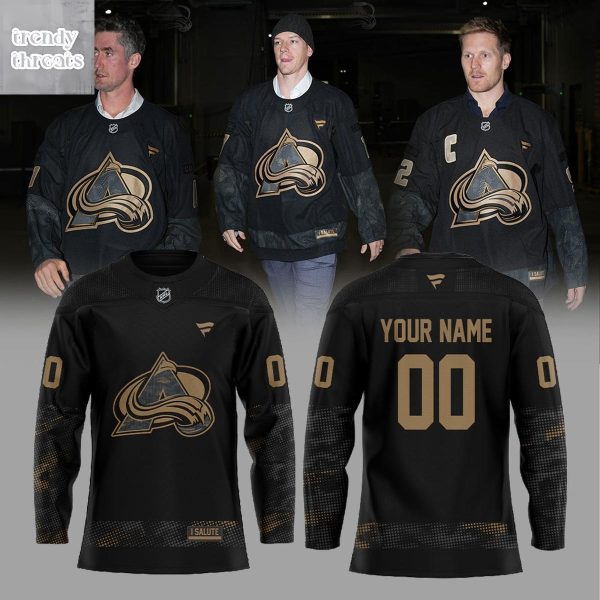 Colorado Avalanche Military Appreciation Night Hockey Jersey