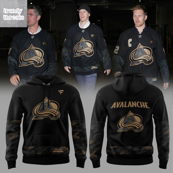 Colorado Avalanche Military Appreciation Night Hoodie Shirt
