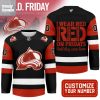Florida Panthers Red Friday Hockey Jersey