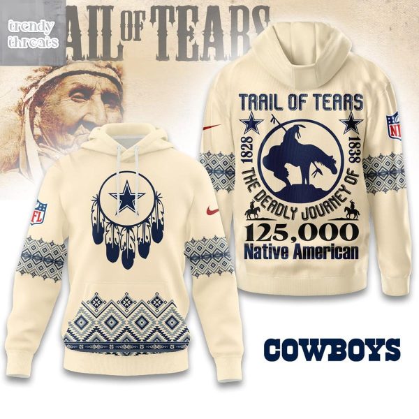 Dallas Cowboys Trail Of Tears Native American Hoodie Shirt