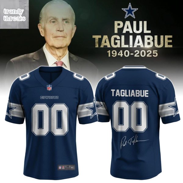 Dallas Cowboys x In Memory of Paul Tagliabue Football Jersey