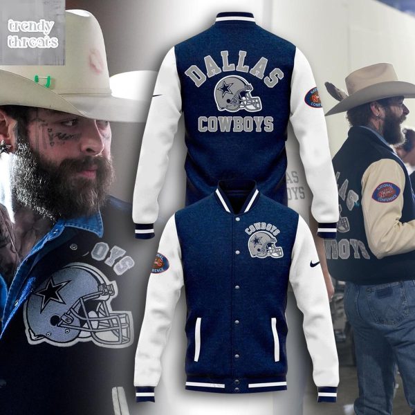 Dallas Cowboys x Post Malone Baseball Jacket
