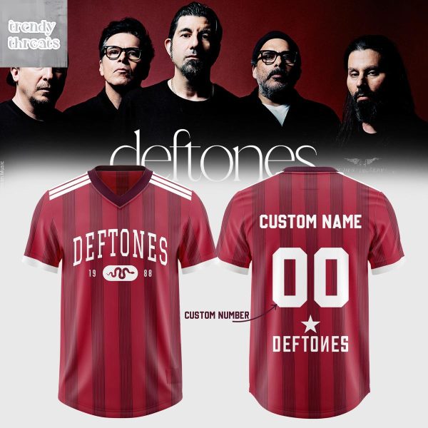 Deftones EU UK Tour 2026 Football Jersey