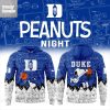 Duke Mens Basketball 75th Anniversary Snoopy Peanuts Hoodie Shirt