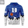 Duke Mens Basketball 75th Anniversary Snoopy Peanuts Hoodie Shirt