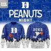 Duke Mens Basketball 75th Anniversary Snoopy Peanuts Hoodie Shirt