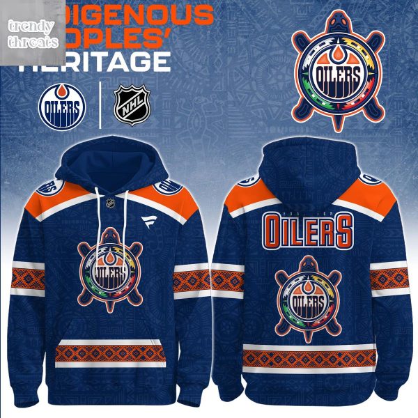 Edmonton Oilers Indigenous Peoples Heritage Hoodie Shirt