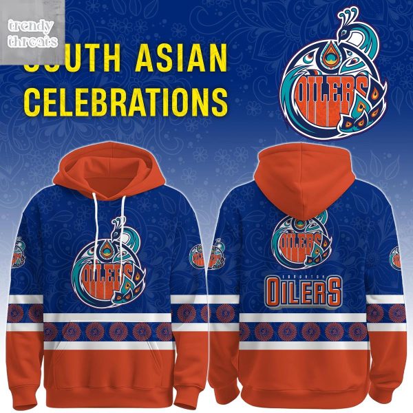 Edmonton Oilers South Asian Celebration Hoodie Shirt