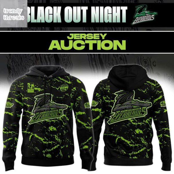 Florida Everblades x Blackout Night 2025-26 Hoodie Shirt