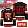 Florida Panthers Red Friday Hockey Jersey