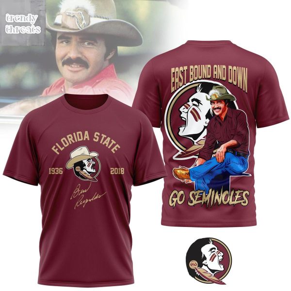 Florida State Seminoles x Burt Reynolds East Bound And Down Shirt