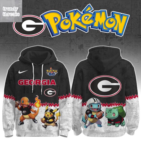 Georgia Bulldogs x Pokemon Legends Hoodie Shirt