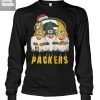 Green Bay Packers Santa Christmas T Shirt