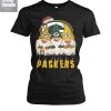 Green Bay Packers Santa Christmas T Shirt