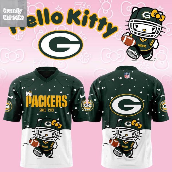 Green Bay Packers x Hello Kitty XMas Jersey