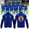 Alpha Industries Blue Detroit Lions x Eminem Baseball Jacket