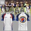 Haitian Football Federation 2026 World Cup White Hoodie Shirt