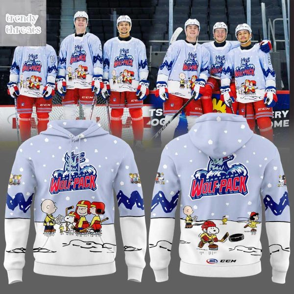 Hartford Wolf Pack x Snoopy Hoodie Shirt