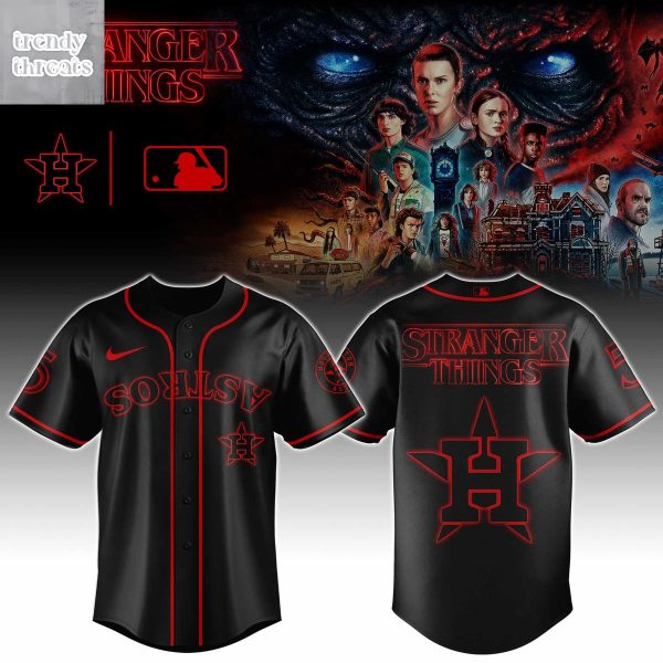 Houston Astros x Stranger Things 5 One Last Adventure Jersey