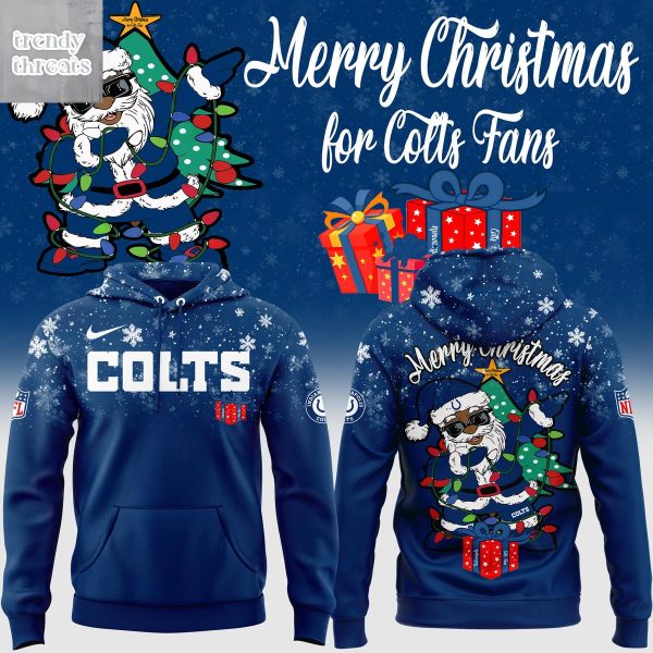 Indianapolis Colts x Merry Christmas 2025 Hoodie Shirt