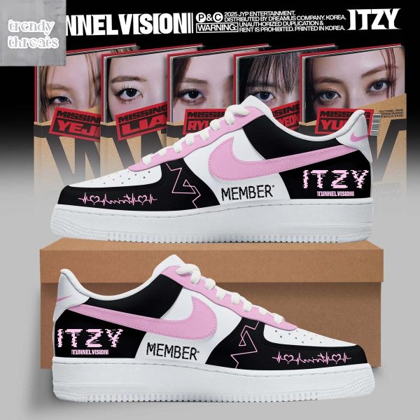 Itzy Album Tunnel Vision Air Force 1 Shoes
