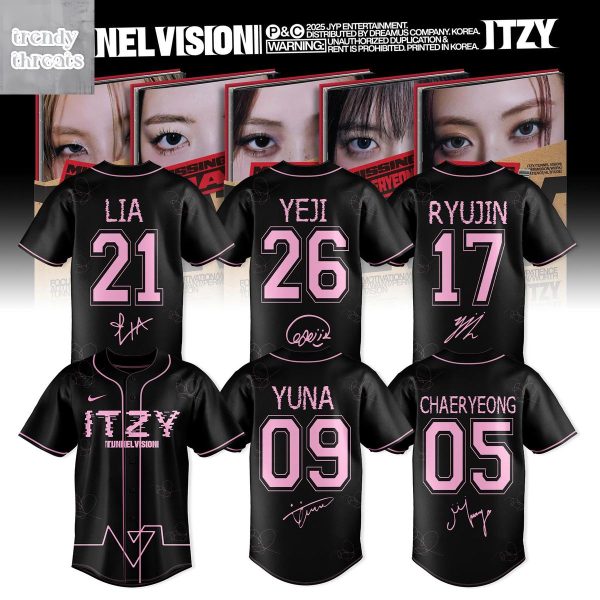 Itzy Album Tunnel Vision Jersey