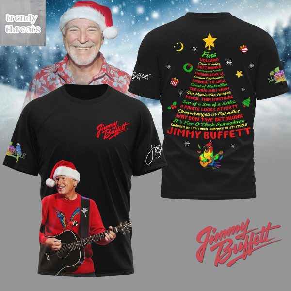 Jimmy Buffett Have Merry Christmas All Album T Shirt