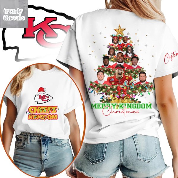 Kansas City Chiefs Merry Kingdom Christmas T Shirt