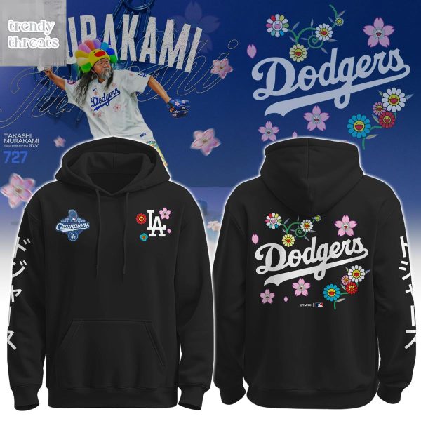 LA Dodgers x Takashi Murakami World Series Champions 2025 Hoodie Shirt